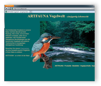 Referenz - Artfauna