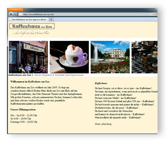 Referenz - Kaffeehaus am Zoo