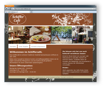Referenz - Schiffercafé Frankfurt